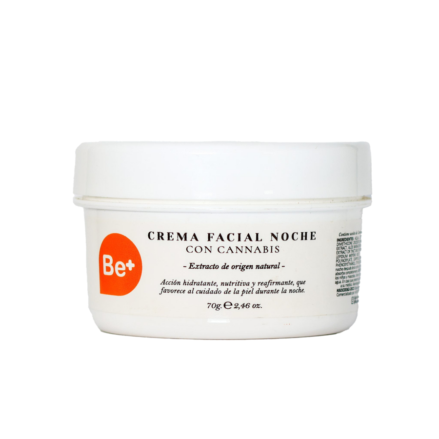 crema nocturna CBD, hidratante nocturna, rejuvenecimiento facial, restauración piel, crema CBD para noche